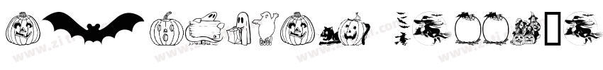 DARKMODE Helloween字体转换 DARKMODE Helloween字体转换